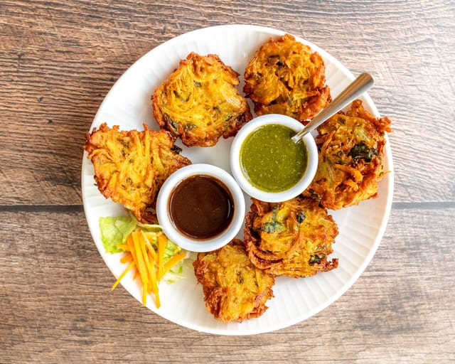 Onion Bhajia.