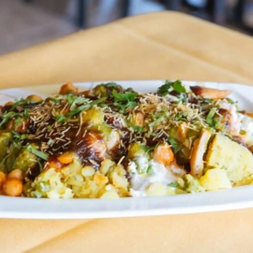 Samosa Chaat.