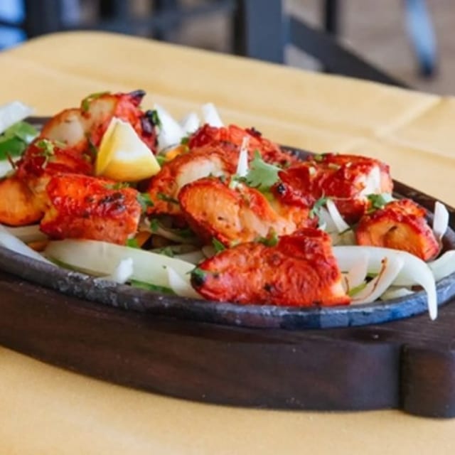 Chatpata Murg Tikka.