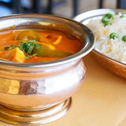 Kadai Paneer Makhani.