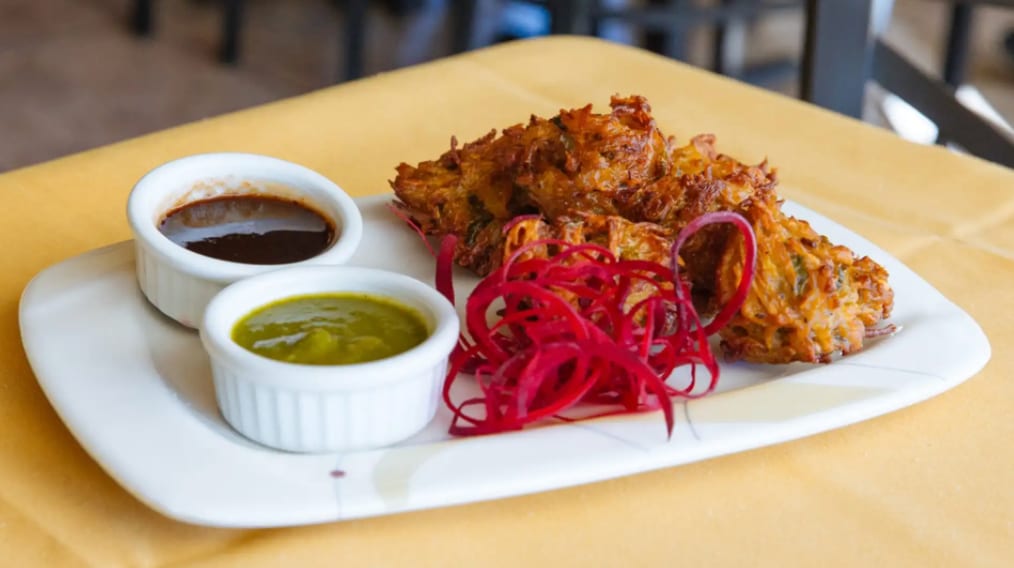 Onion Bhajiya | Lunch.