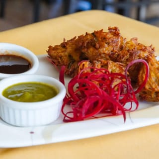 Onion Bhajiya | Lunch